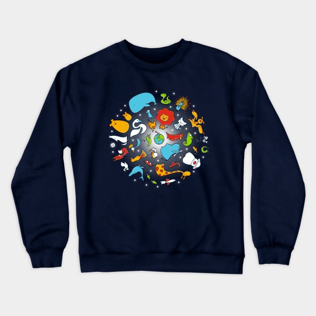 Star Zoo Crewneck Sweatshirt by MdM